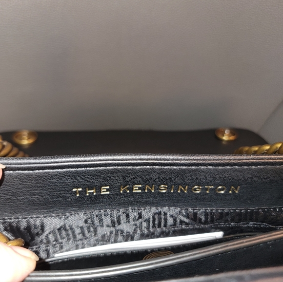 Kurt Geiger Black Quilted Shoulder Bag - Picture 3 of 6